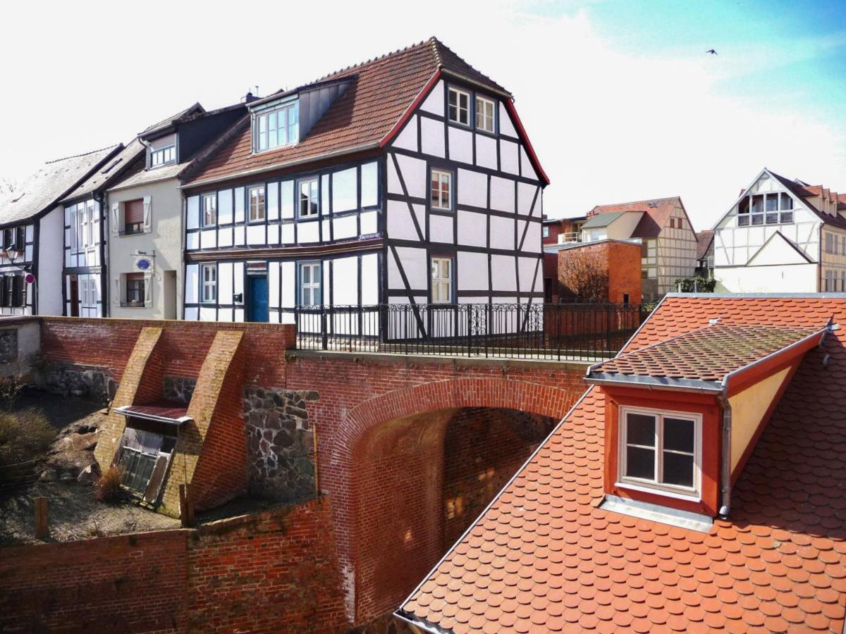 דירות Tangermünde Haus Zur Eselsbruecke מראה חיצוני תמונה