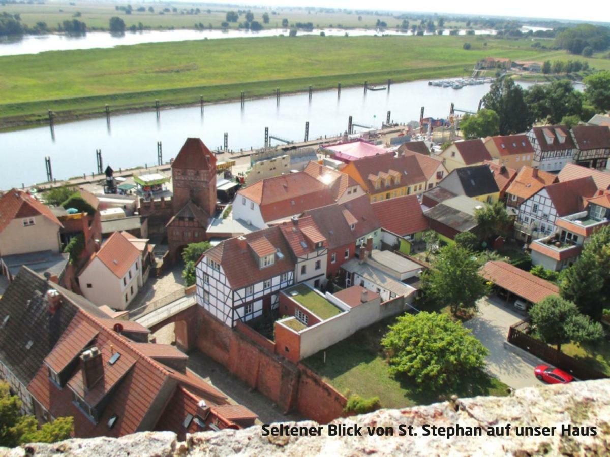 דירות Tangermünde Haus Zur Eselsbruecke מראה חיצוני תמונה