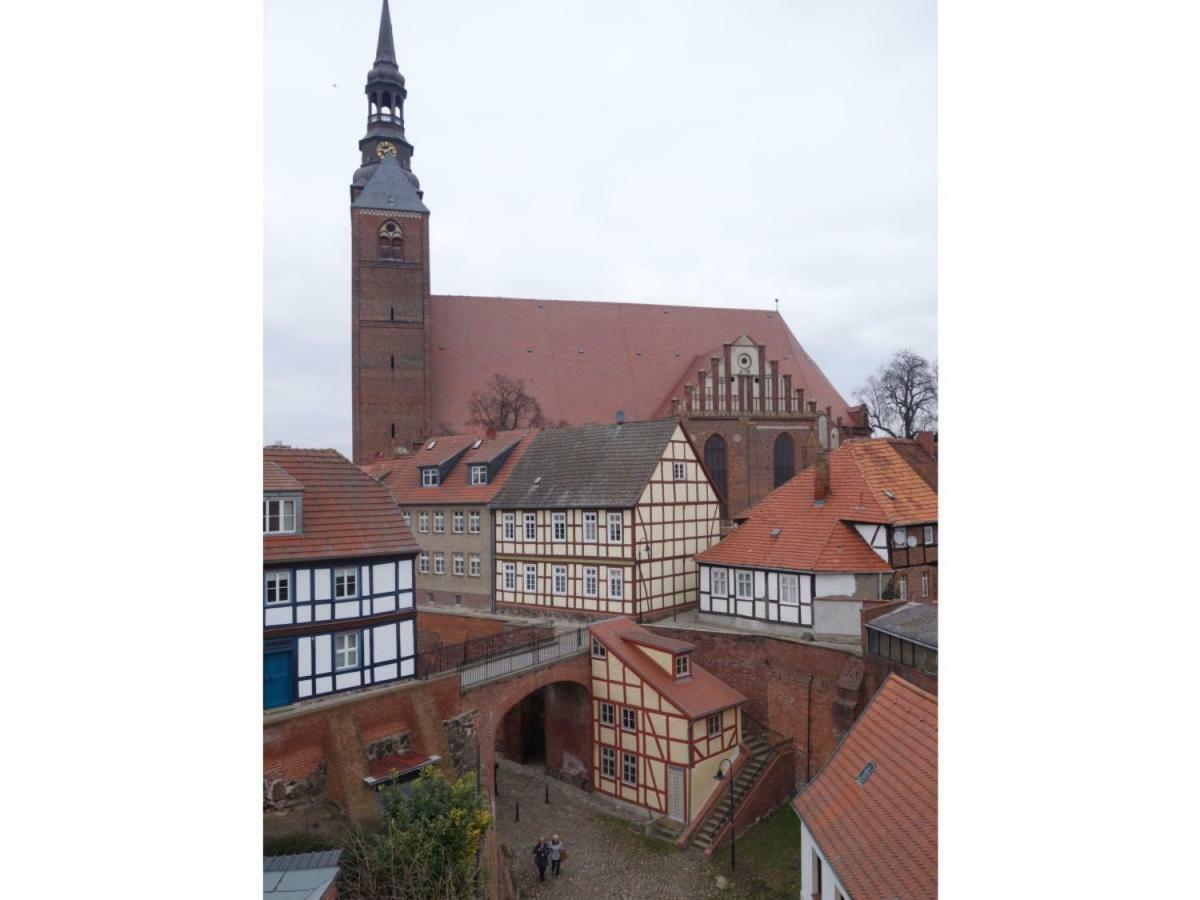 דירות Tangermünde Haus Zur Eselsbruecke מראה חיצוני תמונה